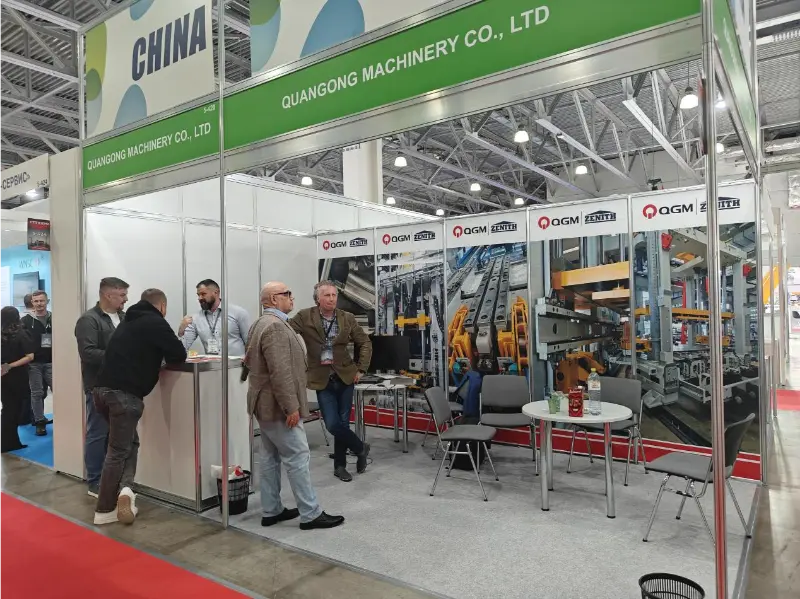 มุ่งเน้นไปที่ตลาดโครงสร้างพื้นฐานของเอเชีย: Quangong Machinery Co., Ltd. จัดแสดงที่งาน CTT EXPO ของรัสเซีย